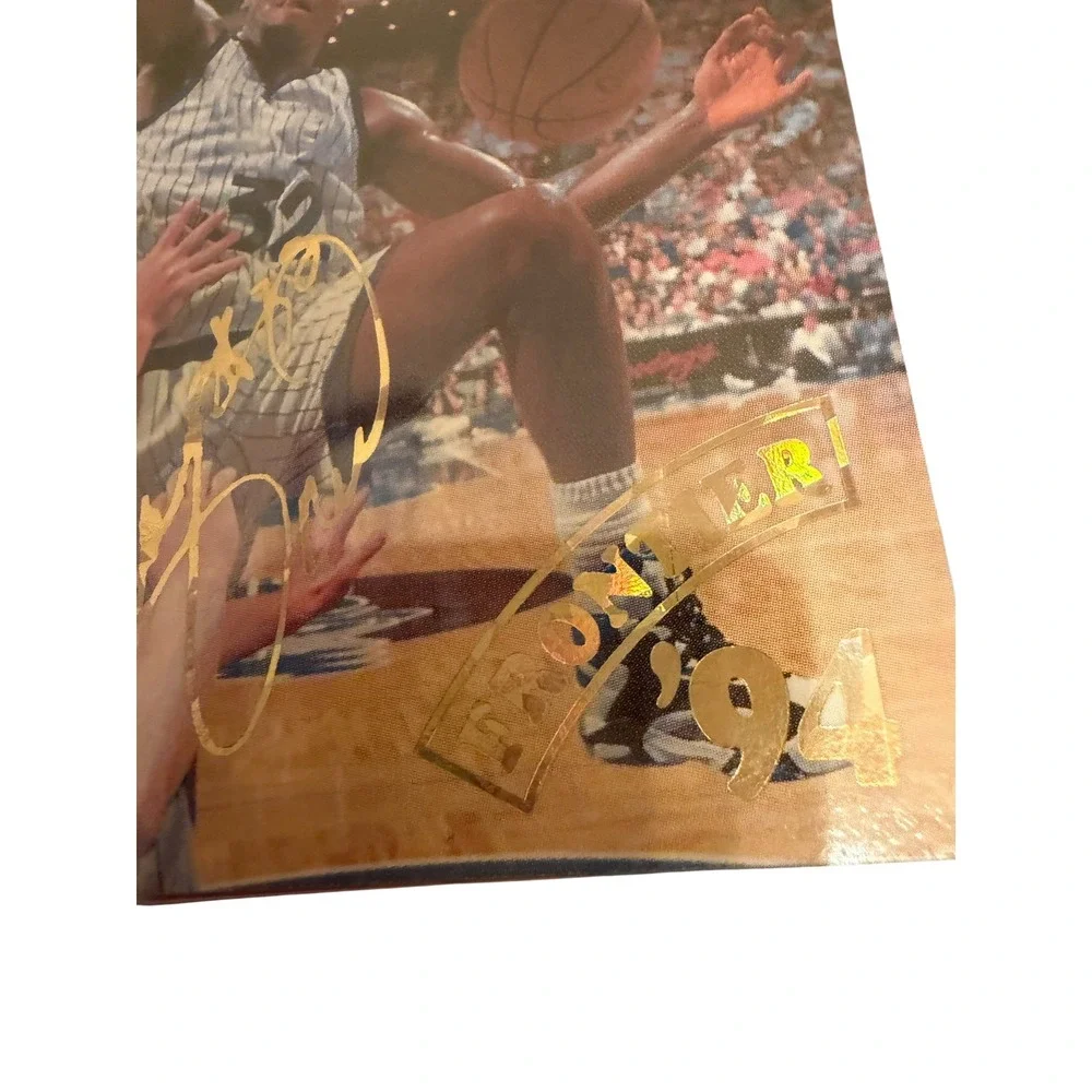 Shaquille O'Neal 1994 Frontier Sports Gold Foil Orlando Magic Basketball Card